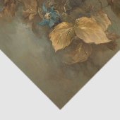 Drie grillige uilen op een vertakking Decoupage Tissuepapier (Detail)