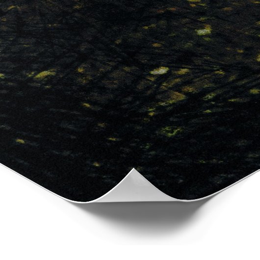 Drie groene appels afdrukken poster (Hoek)