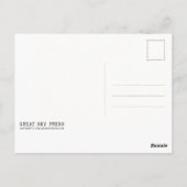 Drie Groene Hummingvogels Briefkaart (Achterkant)