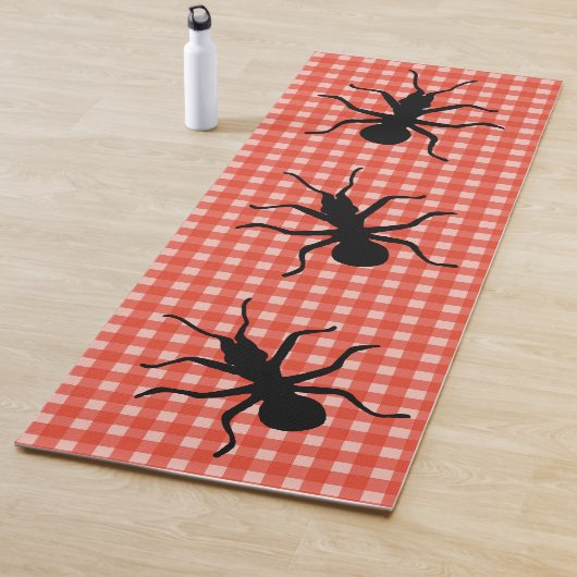 Drie grote zwarte kerels op Picnic Tablecloth Yogamat (In situ)