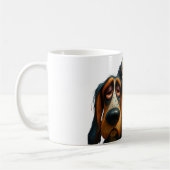 Drie grumpy honden met komische swag koffiemok (Links)