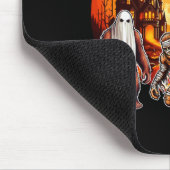 Drie Halloween Bigfoots Horror Boo Ghost Witch Mu Muismat (Hoek)