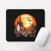 Drie Halloween Bigfoots Horror Boo Ghost Witch Mu Muismat (Met muis)