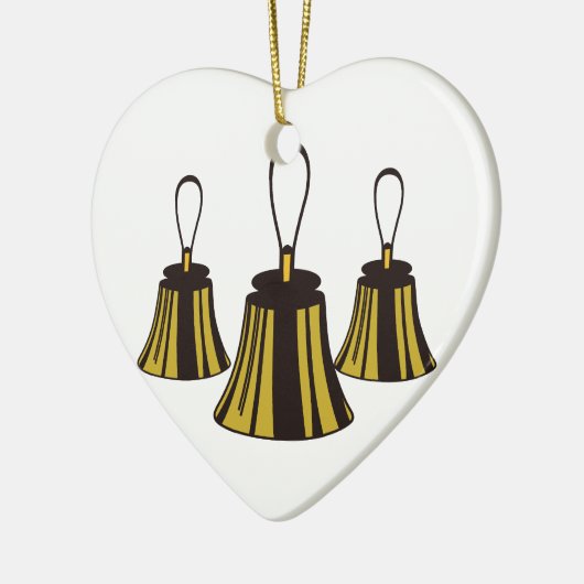 Drie handgrepen keramisch ornament (Links)