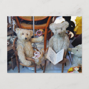 Drie Happy Teddy Bears Briefkaart