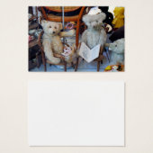 Drie Happy Teddy Bears Visitekaartjes (Voorkant /achterkant)