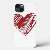 Drie hart Case-Mate iPhone case (Achterkant)