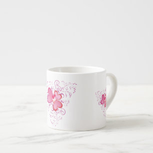 Drie hart espresso kop