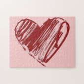 Drie hart legpuzzel (Horizontaal)