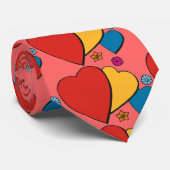 Drie hart - stropdas (Opgerold)
