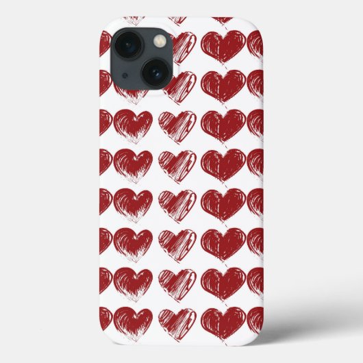 Drie Harten Case-Mate iPhone Case (Achterkant)
