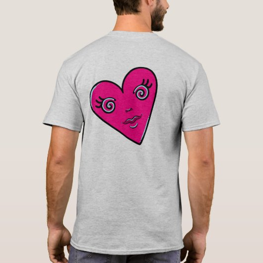 Drie Harten T-shirt (Achterkant)