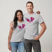 Drie Harten T-shirt (Unisex)