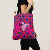 Drie Harten Tote Bag (Dichtbij)