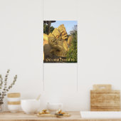 Drie Headed Naga Poster (Keuken)