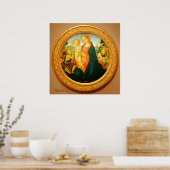 Drie heilige kinderen door Sellaio Poster (Keuken)