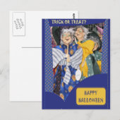 Drie heks briefkaart (Voorkant / Achterkant)