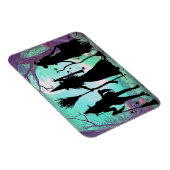Drie heks Halloween Flexible 3"x4"-magneet Magneet (Rechterzijde)