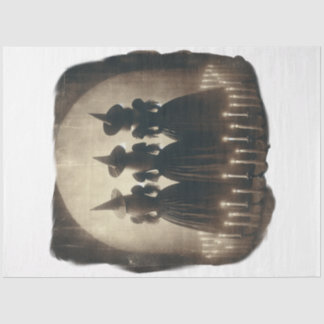 Drie heksen Antiek Tissuepapier