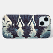 Drie Heksen bij Nacht Sterren Halloween Case-Mate iPhone Case (Achterkant (horizontaal))