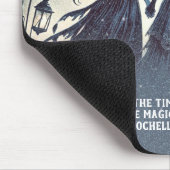 Drie heksen bij nacht sterrenbeeld Halloween Muismat (Hoek)