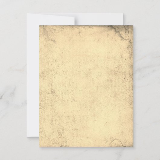 Drie heksen en twig Lijst Halloween Kaart (Achterkant)