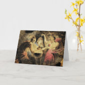 Drie heksen kaart (Gele Bloem)