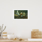 Drie heksen met fijne kunst afdrukken poster (Keuken)