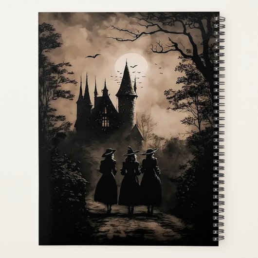 Drie heksen planner (Achterkant)