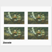Drie heksen Sticker (Vel)