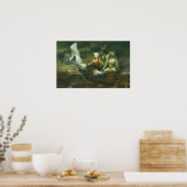 Drie heksencanvas afdrukken poster (Keuken)