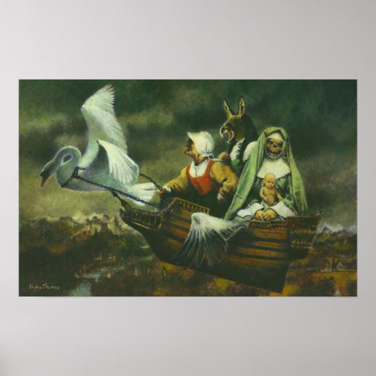 Drie heksencanvas afdrukken poster (Voorkant)