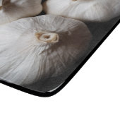 Drie Hele Kruidnagels Witte Knoflook Snijplank (Hoek)
