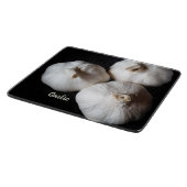 Drie Hele Kruidnagels Witte Knoflook Snijplank (Hoek)