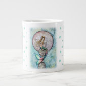 Drie Hemelse Zeemeerminnen Jumbo Mok (Voorkant)