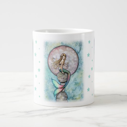 Drie Hemelse Zeemeerminnen Jumbo Mok (Voorkant)