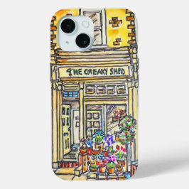 Drie herenhuizen iPhone 15 case