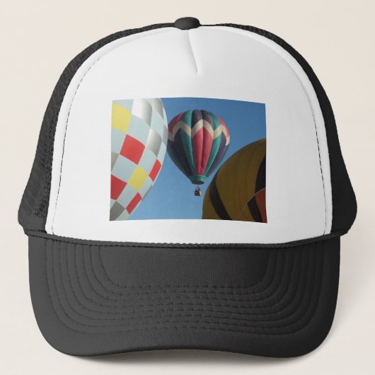 Drie heteluchtballonnen trucker pet (Voorkant)