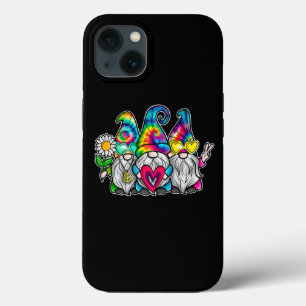 DRIE HIPPIE GNOMES Groovy Retro Tie Dye Peace Lov Case-Mate iPhone Case
