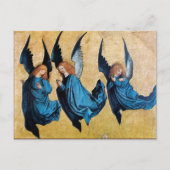 DRIE HOEKEN IN BLAUW BRIEFKAART (Voorkant)