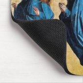 DRIE HOEKEN IN BLAUW MUISMAT (Hoek)