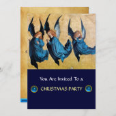 DRIE HOEKEN IN BLAUW, Sapphire Kaart (Voorkant / Achterkant)