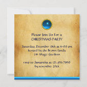 DRIE HOEKEN IN BLAUW, Sapphire Kaart (Achterkant)