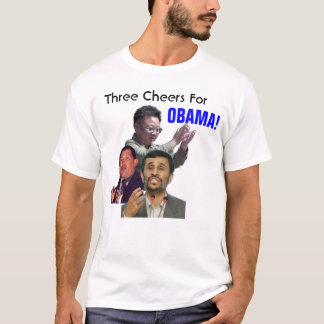 Drie hoeren voor Obama T-shirt