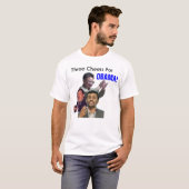 Drie hoeren voor Obama T-shirt (Voorkant volledig)