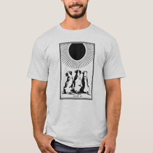 Drie Hond "Nacht" Eclipse 2024 T-shirt