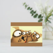 Drie honden Briefkaart (Staand voorkant)