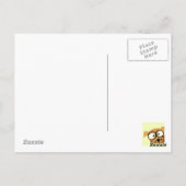 Drie honden Briefkaart (Achterkant)