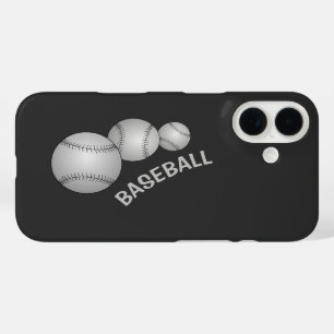 Drie honkballen iPhone 16 hoesje