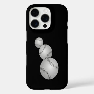 Drie honkballen iPhone 16 pro hoesje